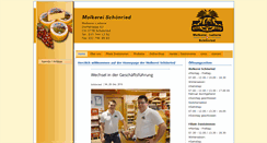 Desktop Screenshot of bergmolkerei.ch